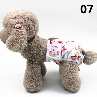 Nastaviteľné šortky pre psov s kreslenými motívmi, spodná bielizeň pre samice psov, fyziologické nohavičky, umývateľné plienky pre psov, hygienické nohavičky pre domáce zvieratá