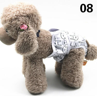 Nastaviteľné šortky pre psov s kreslenými motívmi, spodná bielizeň pre samice psov, fyziologické nohavičky, umývateľné plienky pre psov, hygienické nohavičky pre domáce zvieratá