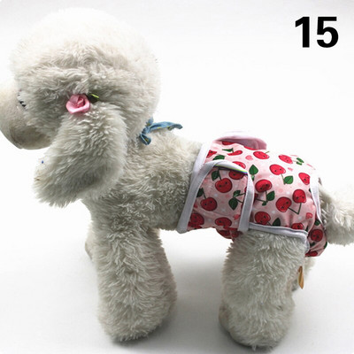 Nastaviteľné šortky pre psov s kreslenými motívmi, spodná bielizeň pre samice psov, fyziologické nohavičky, umývateľné plienky pre psov, hygienické nohavičky pre domáce zvieratá