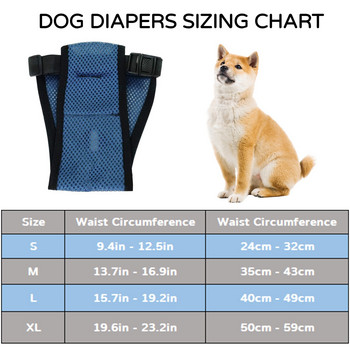 Πάνες για σκύλους για θηλυκό κατοικίδιο μαλακές πάνες μιας χρήσης αρσενικού σκύλου 12 τεμ./τσάντα στεγανές πάνες για κουτάβι Παντελόνια υγιεινής με σούπερ απορρόφηση