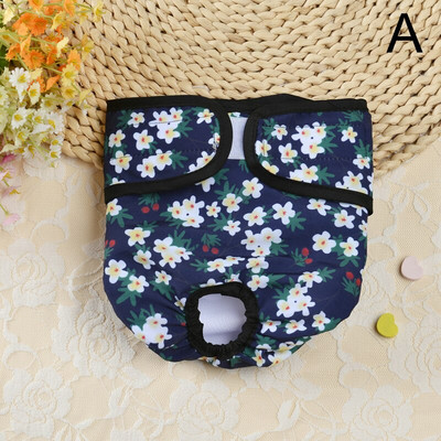 Koerte mähe füsioloogilised püksid hügieenilised korduvkasutatavad pestavad emased koerte aluspüksid lühikesed aluspesu püksid koertele takjapaelaga mähkmekile