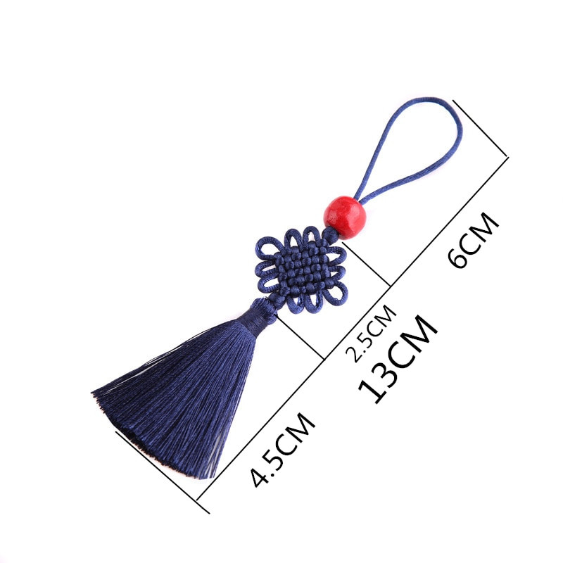 5 ks červených korálok, mini čínsky uzol, strapec, DIY šperky, doplnky, domáci textil, záclony, odevy, šitie, makramé, dekorácia, prívesok