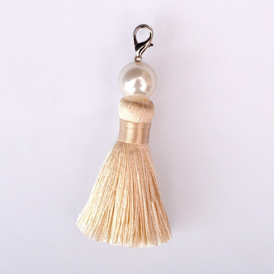 2 ks/balenie príveskov s imitáciou perál, strapcov, strapce, DIY kľúčenka, popruhy na mobil, peňaženky, batohy, šperky, prívesky, ozdobné strapce