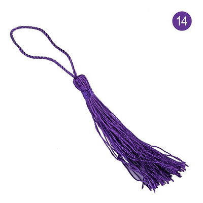 26 buc/pachet 26 culori disponibile ciucuri de mătase ciucuri DIY din poliester ciucuri de 13 cm pentru decorarea cadourilor accesorii lucrate manual