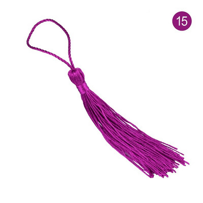 26 buc/pachet 26 culori disponibile ciucuri de mătase ciucuri DIY din poliester ciucuri de 13 cm pentru decorarea cadourilor accesorii lucrate manual