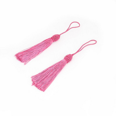 Cercei cu ciucuri de 9 cm pentru femei, ciucuri decorative din mătase pentru perdele, articole de îmbrăcăminte, bijuterii, materiale pentru descoperiri, 10 buc/lot