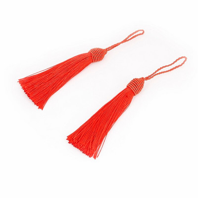 Cercei cu ciucuri de 9 cm pentru femei, ciucuri decorative din mătase pentru perdele, articole de îmbrăcăminte, bijuterii, materiale pentru descoperiri, 10 buc/lot