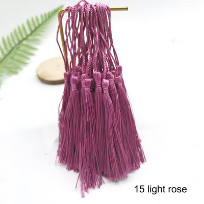 20 τμχ Μεταξωτές φούντες 13 εκ./5 ιντσών Μαλακές φούντες χειροτεχνίας Μίνι φούντες Περιθώριο για ράψιμο κοσμημάτων Κάνοντας DIY Ετικέτες δώρου Έργα Σελιδοδείκτες