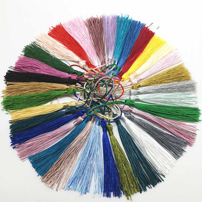 20 τμχ Μεταξωτές φούντες 13 εκ./5 ιντσών Μαλακές φούντες χειροτεχνίας Μίνι φούντες Περιθώριο για ράψιμο κοσμημάτων Κάνοντας DIY Ετικέτες δώρου Έργα Σελιδοδείκτες