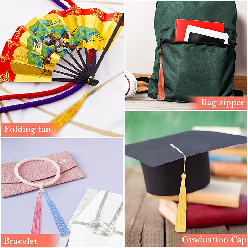 20 tk 13cm/5 tolli siidised tutid Pehmed käsitöö minitutid Ääreääred ehete õmblemiseks isetegemise kinkesildid Projektid Järjehoidjad