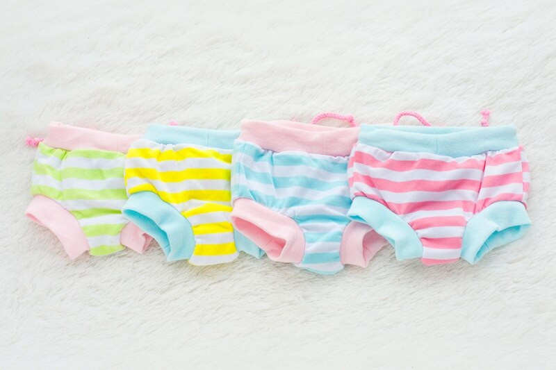 Bavlnené medvedíky, samice, psy, šteňatá, hygienické nohavičky, plienky, spodná bielizeň, hygienické mačacie roztomilé fyziologické nohavičky pre malé domáce zvieratá