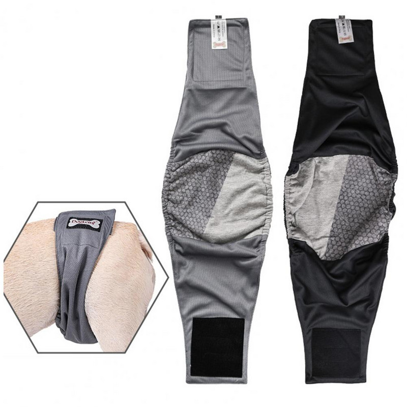 Vastupidav lemmikloomade sanitaarpükste kinnitus Teip Koerte mähkmed Korduvkasutatavad pehmed lemmikloomakoerte turvapüksid