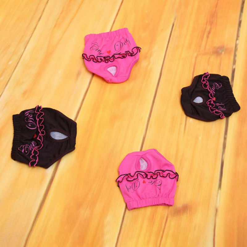 Prevenirea infectiilor Decor plisat Câine Pantaloni fiziologici Lenjerie intima Accesorii pentru animale de companie