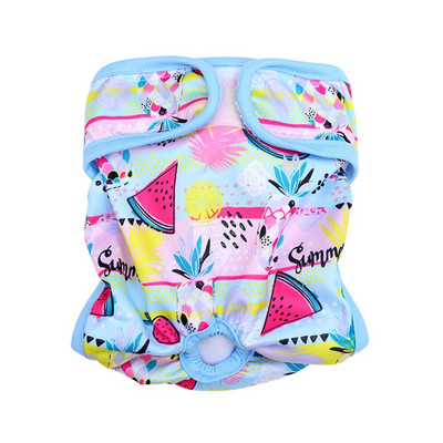 Animale de companie Scutece pentru câini Scutece pentru câini Pantaloni fiziologici sanitari pentru animale de companie Slip scurte lavabile pentru animale de companie Scutece Lenjerie de corp pentru menstruație