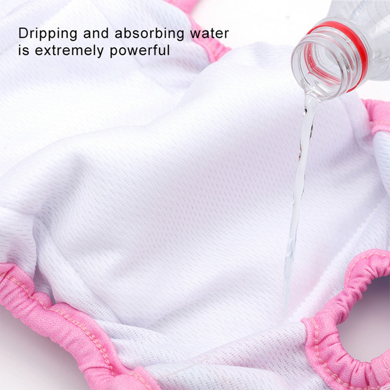 Animale de companie Scutece pentru câini Scutece pentru câini Pantaloni fiziologici sanitari pentru animale de companie Slip scurte lavabile pentru animale de companie Scutece Lenjerie de corp pentru menstruație