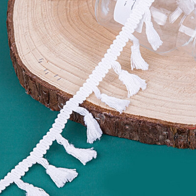 10 metara pamučne niti rese čipke obrezivanje kićanka diy šivanje jastuk kauč zavjesa stolnjak odjeća dekoracija ručno izrađeni diy materijal