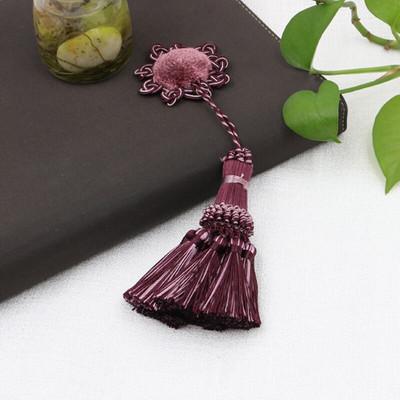 1 gabalas gėlių kutai Kabantys pakabukas dekoravimas kutais Maži kutai kraštų pynimas kabantis rutulinis užuolaidos priedas Raktų kutas