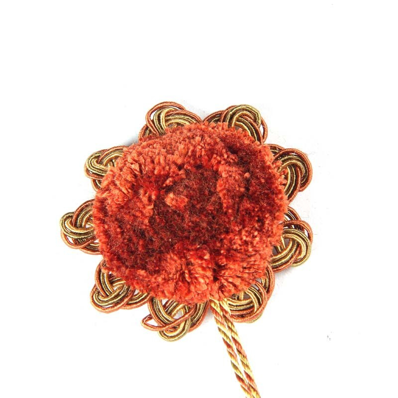 1 gabalas gėlių kutai Kabantys pakabukas dekoravimas kutais Maži kutai kraštų pynimas kabantis rutulinis užuolaidos priedas Raktų kutas