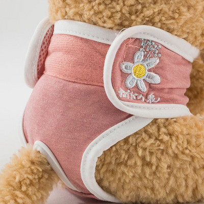 Scutec pentru câini Pantaloni fiziologici sanitari reutilizabili lavabili Chiloți pentru femeie pentru câini Pantaloni scurți Lenjerie de corp Slip pentru articole pentru animale de companie Scutece