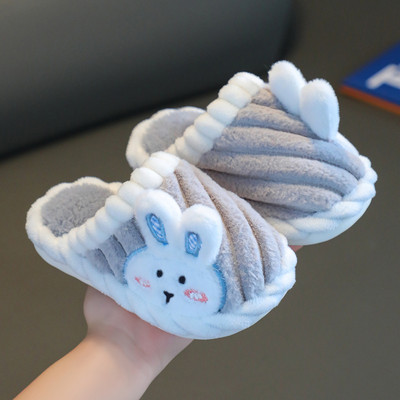 Παιδικές βελούδινες παντόφλες για κορίτσια σε διάφορα χρώματα