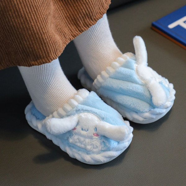 Παιδικές βελούδινες παντόφλες για κορίτσια σε διάφορα χρώματα