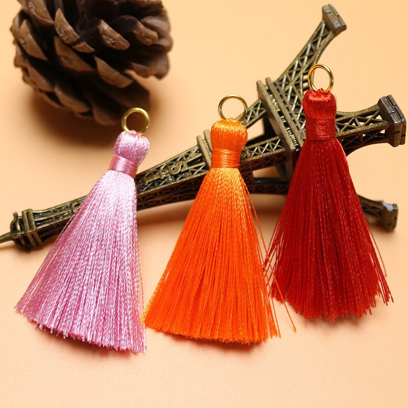 5 bucăți antirid Vertical poliester ciucuri franjuri lucrate manual bricolaj perie accesorii de cusut Trim pandantiv pentru perdele Home Decor