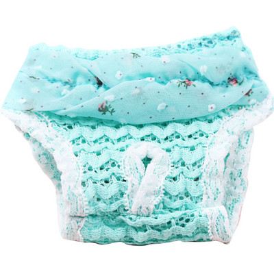 Pingutusnööriga emase koera mähe õõnsa disainiga Vastupidav korduvkasutatav reguleeritav kauakestev veeimavus koertele