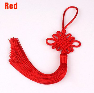 2 ks/sada čínskych uzlov, strapcov, štetcov, ofín, kvetinových strapcov, príveskov, strapcov pre remeslá, DIY domáce odevné dekorácie, doplnky
