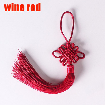 2 ks/sada čínskych uzlov, strapcov, štetcov, ofín, kvetinových strapcov, príveskov, strapcov pre remeslá, DIY domáce odevné dekorácie, doplnky