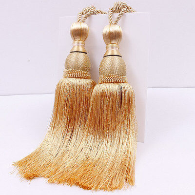 Meetee 1paar(2tk) 77cm Kardinate tupsudega ripats Aksessuaarid Pallihoidja Rippvöö kodukaunistuseks TF001