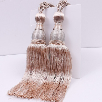 Meetee 1paar(2tk) 77cm Kardinate tupsudega ripats Aksessuaarid Pallihoidja Rippvöö kodukaunistuseks TF001