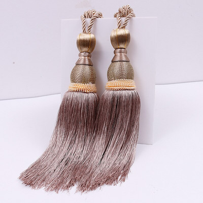 Meetee 1paar(2tk) 77cm Kardinate tupsudega ripats Aksessuaarid Pallihoidja Rippvöö kodukaunistuseks TF001