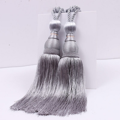 Meetee 1paar(2tk) 77cm Kardinate tupsudega ripats Aksessuaarid Pallihoidja Rippvöö kodukaunistuseks TF001