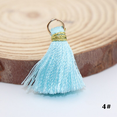 10 ks mini strapcov z umelého hodvábu, zlatá niť s kruhovým lemom, strapcové doplnky, prívesky, strapce, DIY ručná výroba šperkov, remeslá