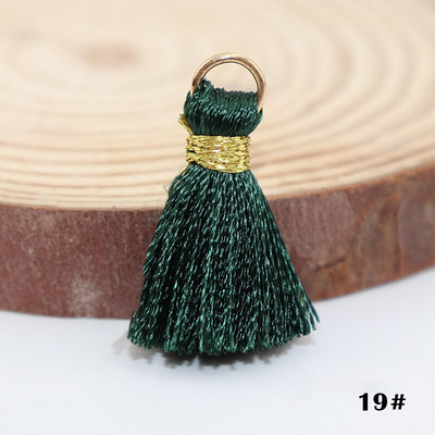 10 ks mini strapcov z umelého hodvábu, zlatá niť s kruhovým lemom, strapcové doplnky, prívesky, strapce, DIY ručná výroba šperkov, remeslá