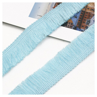 25 yarzi latino franjuri ciucuri scurte croșetat dantelă ornamente bricolaj cusut accesorii îmbrăcăminte dans rochie aplicații 2,5 cm lungime