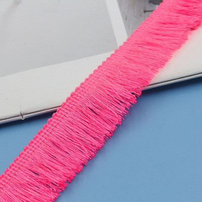 25 yarzi latino franjuri ciucuri scurte croșetat dantelă ornamente bricolaj cusut accesorii îmbrăcăminte dans rochie aplicații 2,5 cm lungime