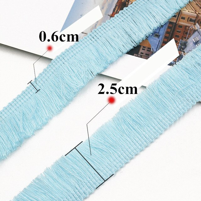 25 yarzi latino franjuri ciucuri scurte croșetat dantelă ornamente bricolaj cusut accesorii îmbrăcăminte dans rochie aplicații 2,5 cm lungime