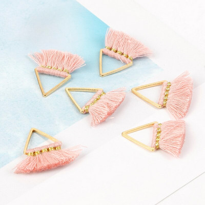 Mitmevärviline 25 mm kolmepoolne tutt/polüestertutt/DIY Dekoratsioon/käsitöö Kotid Riided Kardinad Dekoratiivsed tarvikud