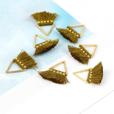 Mitmevärviline 25 mm kolmepoolne tutt/polüestertutt/DIY Dekoratsioon/käsitöö Kotid Riided Kardinad Dekoratiivsed tarvikud