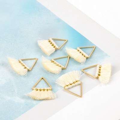 Mitmevärviline 25 mm kolmepoolne tutt/polüestertutt/DIY Dekoratsioon/käsitöö Kotid Riided Kardinad Dekoratiivsed tarvikud