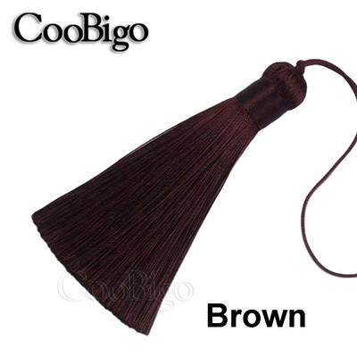 Kutų kutų apdailos priedai papuošalų gamyboje šilko satino kutų šepetys „pasidaryk pats“ auskarai, raktų pakabukas, pakabukas, rankų darbo amatų dekoras