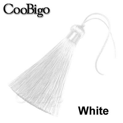 Kutų kutų apdailos priedai papuošalų gamyboje šilko satino kutų šepetys „pasidaryk pats“ auskarai, raktų pakabukas, pakabukas, rankų darbo amatų dekoras