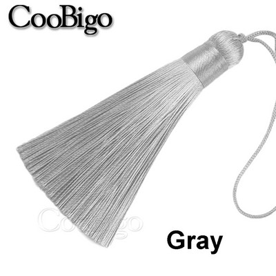 Kutų kutų apdailos priedai papuošalų gamyboje šilko satino kutų šepetys „pasidaryk pats“ auskarai, raktų pakabukas, pakabukas, rankų darbo amatų dekoras