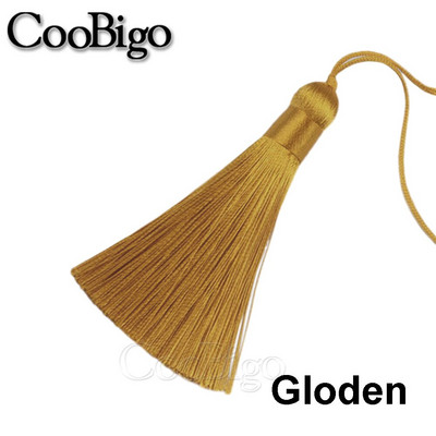 Kutų kutų apdailos priedai papuošalų gamyboje šilko satino kutų šepetys „pasidaryk pats“ auskarai, raktų pakabukas, pakabukas, rankų darbo amatų dekoras