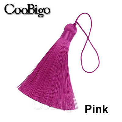 Kutų kutų apdailos priedai papuošalų gamyboje šilko satino kutų šepetys „pasidaryk pats“ auskarai, raktų pakabukas, pakabukas, rankų darbo amatų dekoras