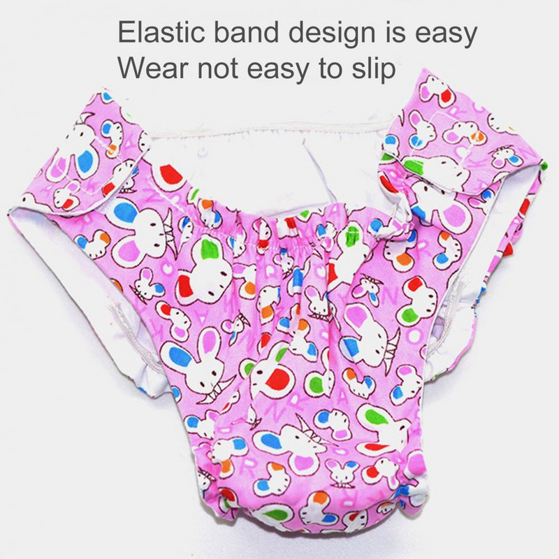 Plienka pre psov s kreslenou potlačou, zdravotná starostlivosť, priedušné, proti obťažovaniu domácich zvierat, fyziologické nohavice pre samice psov