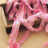 2M Kitsas roosa puuvillane etniline pehme narmastutt isetegemiseks õmblemiseks rõivad kardinad koduaksessuaarid peokaunistus käsitsi valmistatud