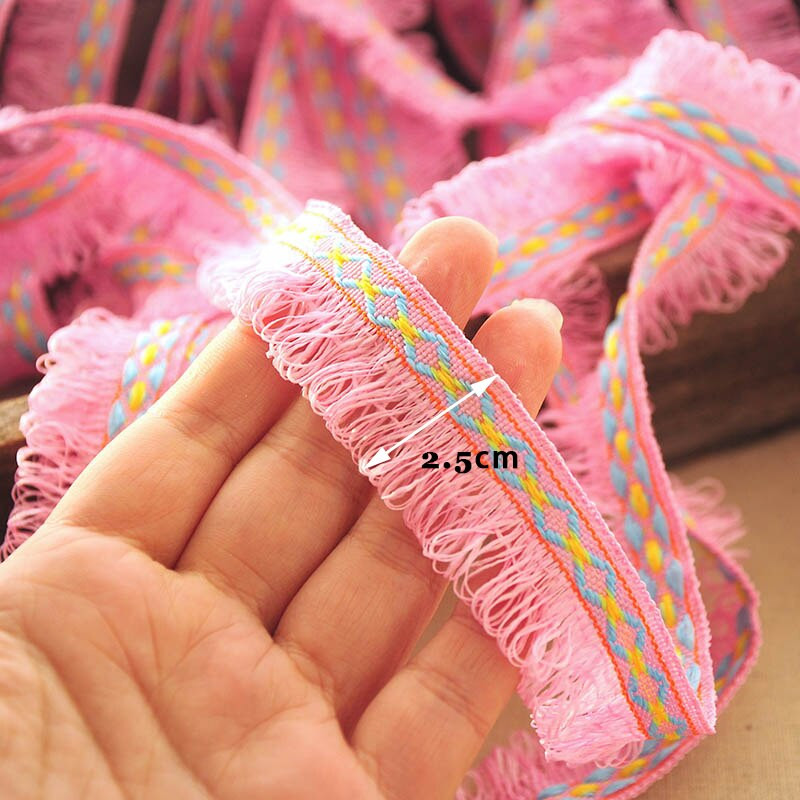 2M Kitsas roosa puuvillane etniline pehme narmastutt isetegemiseks õmblemiseks rõivad kardinad koduaksessuaarid peokaunistus käsitsi valmistatud