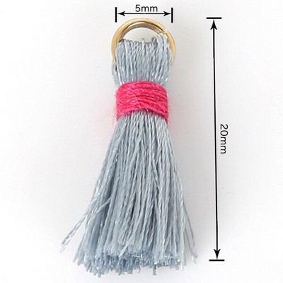 Cioc de 20 + 5MM 19 culori/ciuc de mătase/accesorii pentru cercei/ciuc pentru bijuterii handmade/descoperiri de bijuterii/materiale de bijuterii 100 buc/lot